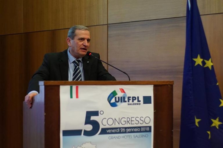 Salerno, lunedi e martedi consiglio generale della Uil Fpl