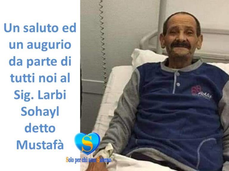 Salerno, la solidarietà dei cittadini per Larbi Sohayl