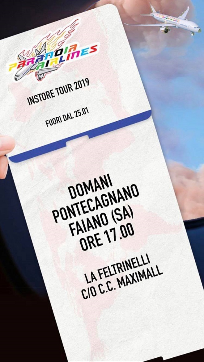 Pontecagnano: Fedez approda al Centro commerciale Maximall