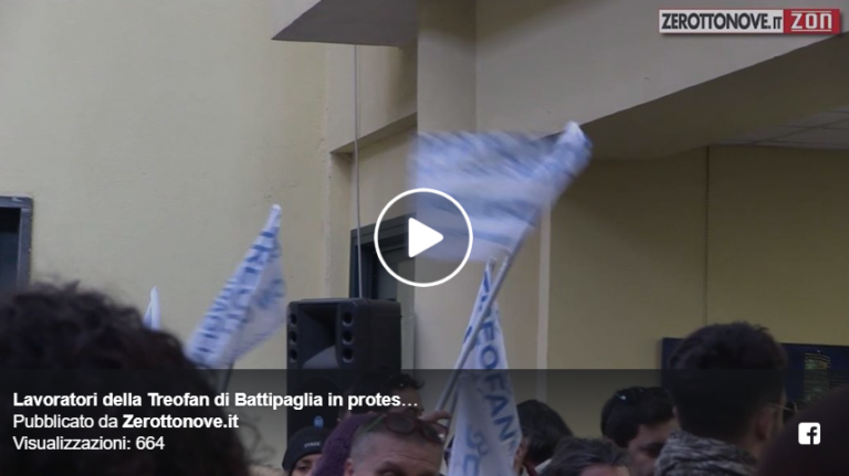 Battipaglia, i 10 punti “d’impegno” per i lavoratori della Treofan