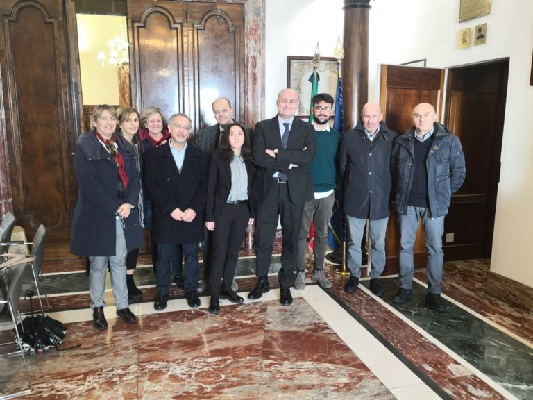 Provincia: il Presidente Strianese incontra una delegazione del Liceo Parmenide di Vallo Della Lucania