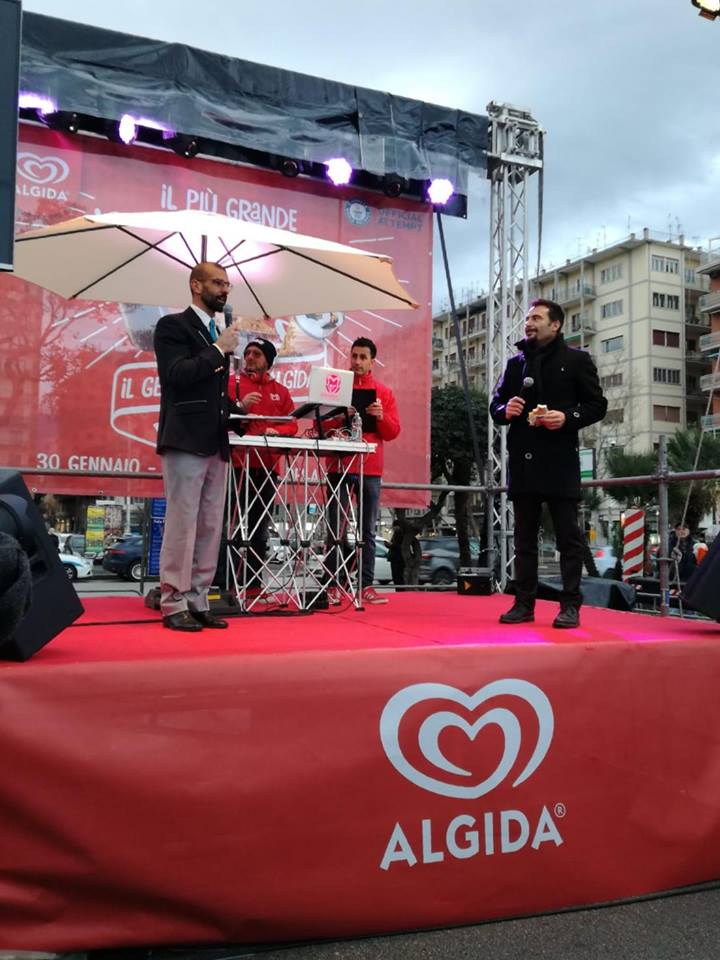 Salerno, Il maltempo non rovina l’Ice Cream Party targato Algida