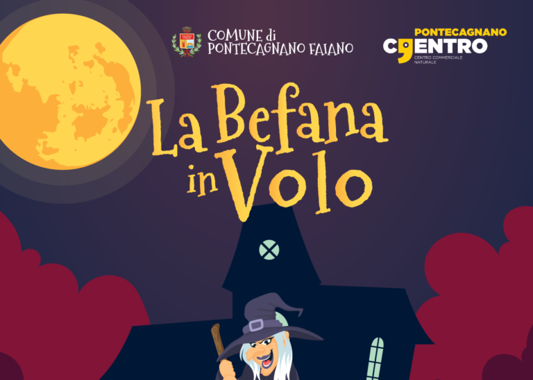 Befana in volo: il 5 gennaio a Pontecagnano Faiano magia per grandi e piccini