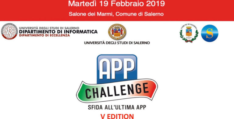 Al via a Salerno la quinta edizione di “App Challenge – Sfida all’ultima App”