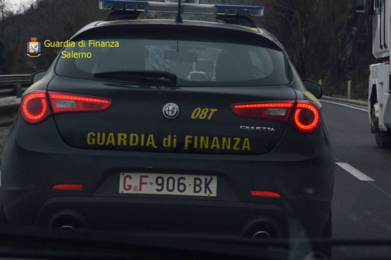 Salerno, evasione fiscale: eseguito il sequestro preventivo di beni per oltre 600.000 euro