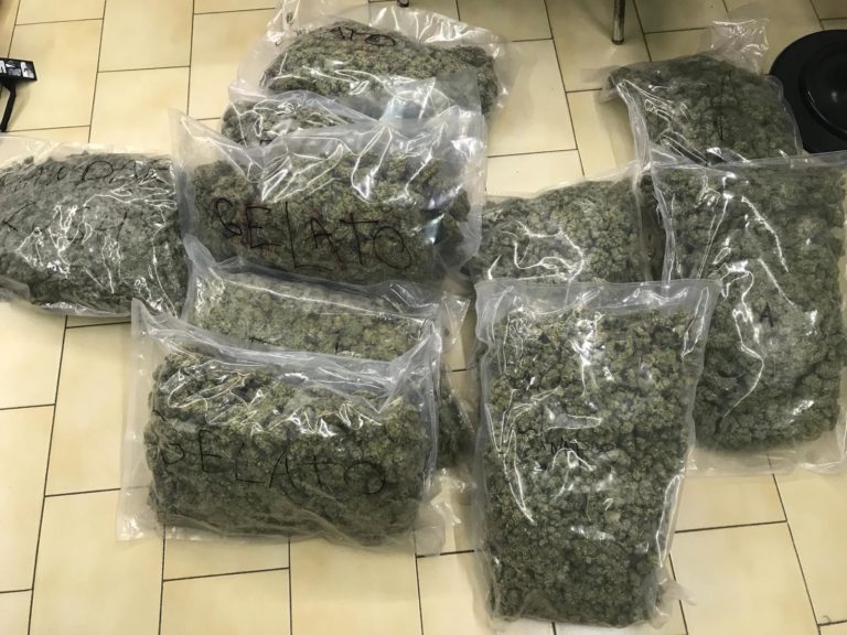 Fisciano, trovato in possesso di 10,5 chili di marijuana: arrestato spacciatore