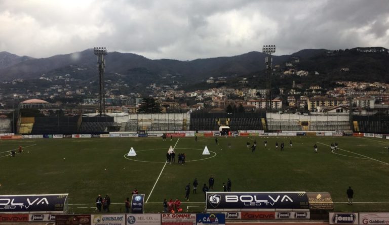 Cavese-Vibonese 0-0: buon punto in 10 uomini per gli aquilotti