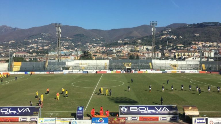 Cavese-Viterbese Castrense 1-1: Luppi risponde a Fella, parità al Lamberti