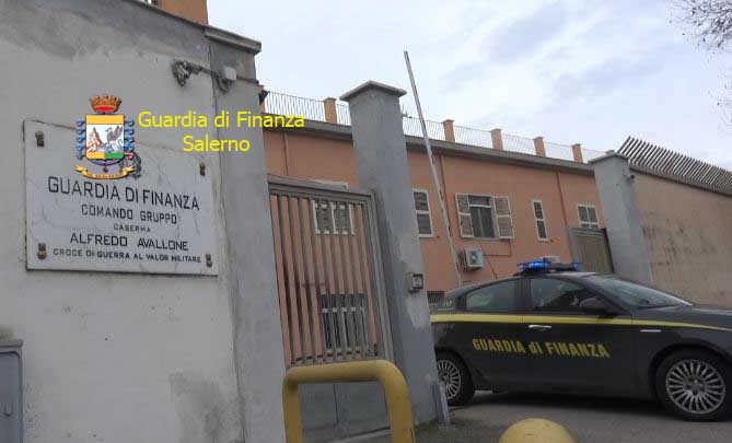 Salerno, lotta all’evasione. Sequestro per equivalente per oltre 900 mila euro