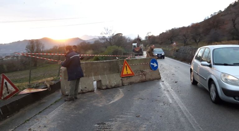 San Cipriano Picentino: carreggiata rimessa in sicurezza dopo il cedimento