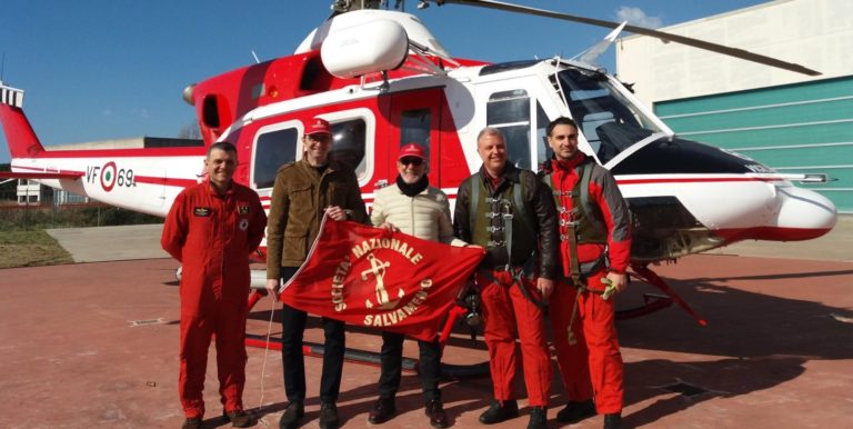 Pontecagnano, il sindaco in elicottero per perlustrare mare e fiumi