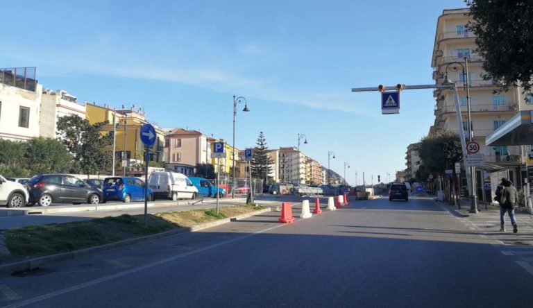 Cava de’ Tirreni, chiusura nottura di Corso Principe Amedeo