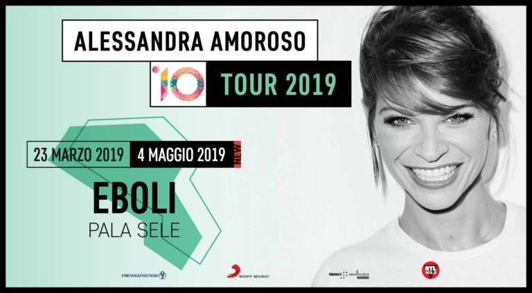 Alessandra Amoroso al PalaSele di Eboli: confermato lo straordinario sold out