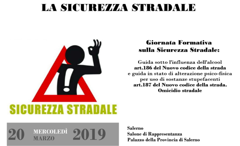 Prefettura e Provincia di Salerno d’intesa per la sicurezza stradale