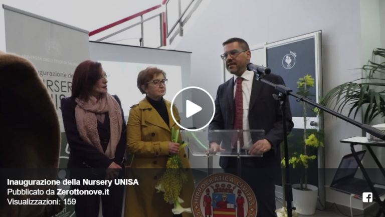 Nursery Unisa: presentato il primo Baby Point di Ateneo