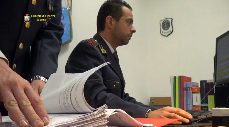 La Guardia di Finanza di Salerno scopre un’evasione fiscale di circa 3 milioni di euro