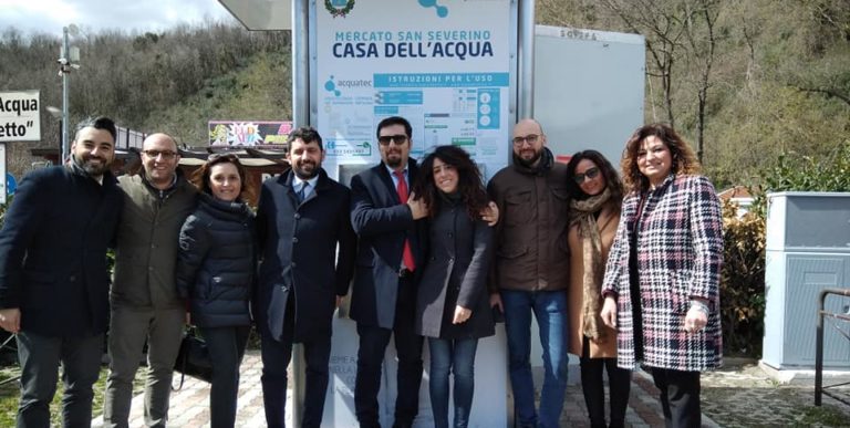 Mercato San Severino: inaugurata la casa dell’acqua