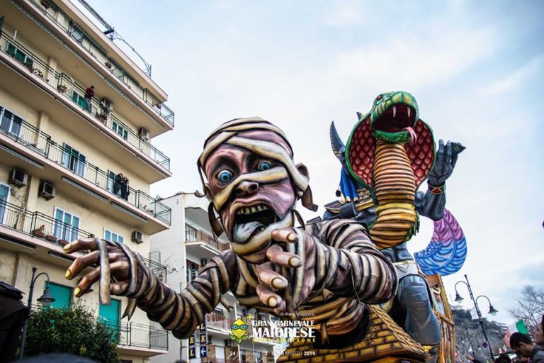 Tutto pronto per il gran finale del Carnevale di Maiori