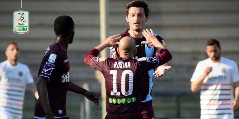 Salernitana-Venezia 1-1, Djuric tiene a galla i granata