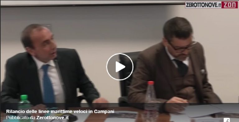 UNISA, stamattina il convegno sul rilancio delle linee marittime veloci in Campania