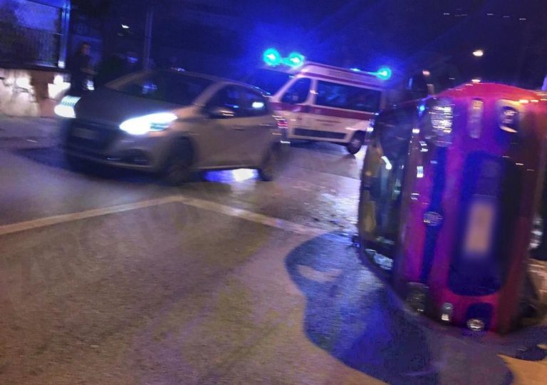 Cava de Tirreni, incidente in Corso Marconi: 7 persone coinvolte