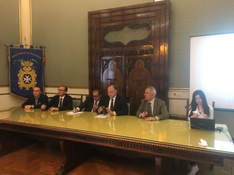 Provincia di Salerno, presentato il piano straordinario di messa in sicurezza delle strade