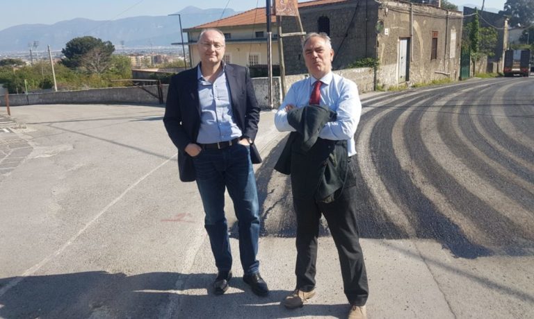 Cantieri nell’Agro Nocerino-Sarnese, visita del Presidente Strianese