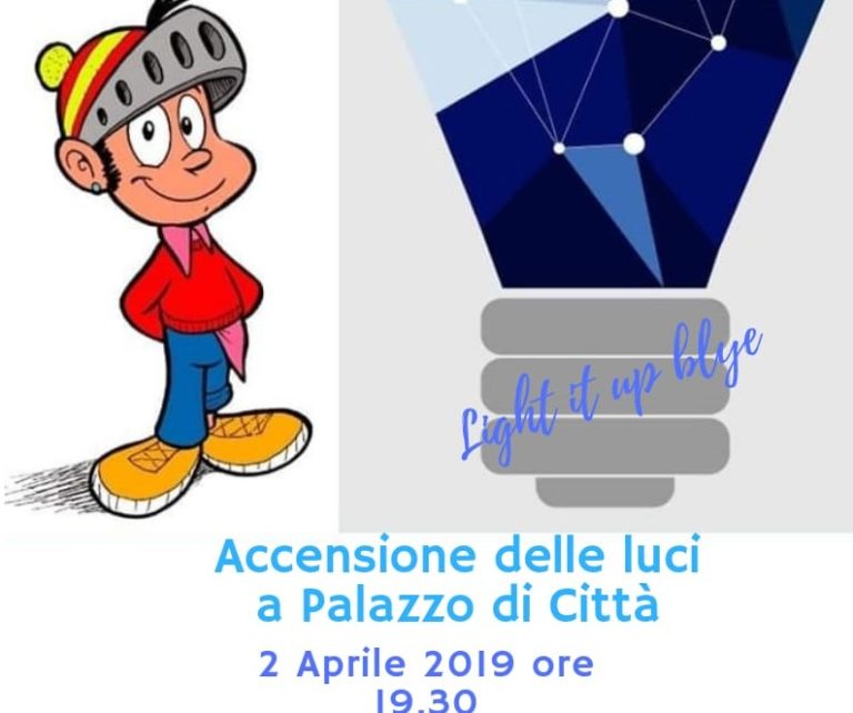 Light it up blue, Salerno si accende di blu per l’autismo