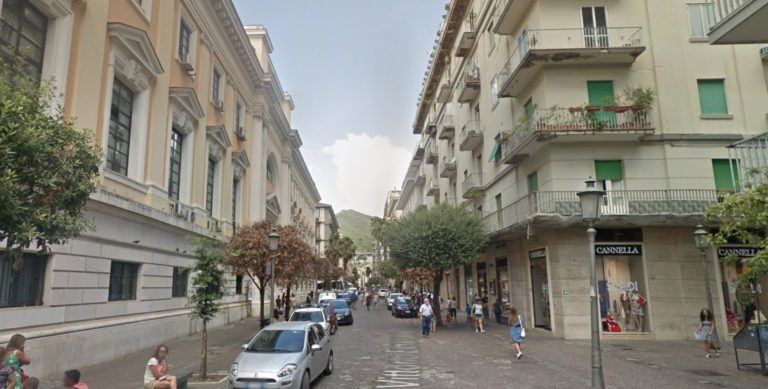 Salerno, lavori di restyling per il Corso Vittorio Emanuele