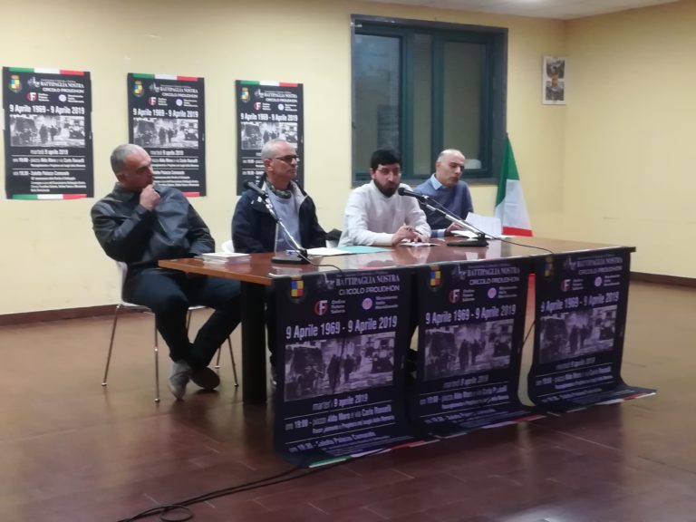 Convegno a Palazzo di Città per ricordare il 50° Anniversario della rivolta di Battipaglia