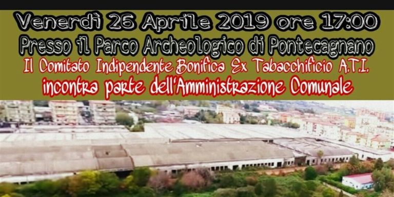 Pontecagnano: comitato indipendente per l’ex Tabacchificio ATI