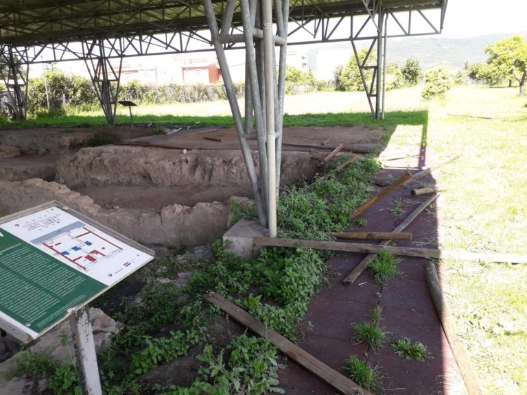 Pontecagnano, atto vandalico al Parco Eco-Archeologico