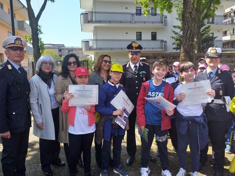 Baronissi sicura: studenti a scuola di sicurezza stradale