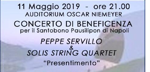 Peppe Servillo torna a Ravello: concerto per il Santobono di Napoli