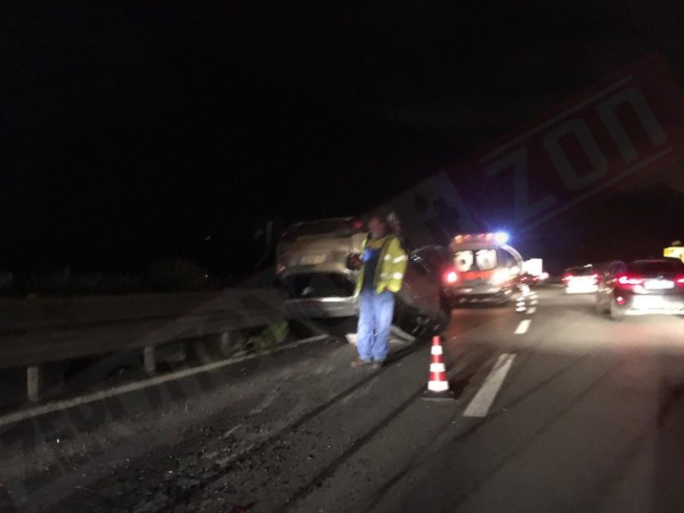Nuovo incidente sul raccordo Salerno-Avellino: un’auto capovolta in corsia
