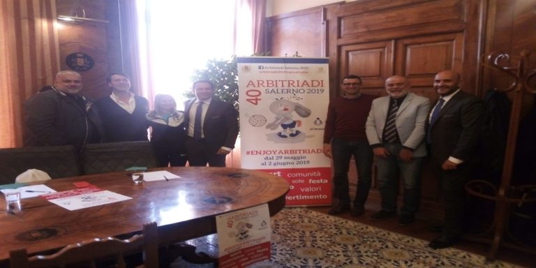 Pontecagnano Faiano presenta la 40esima edizione di Arbitriadi