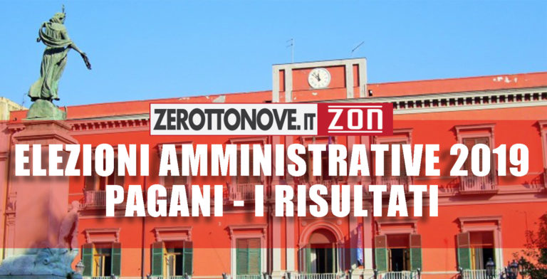 Elezioni Amministrative 2019 Pagani: si va verso il ballottaggio