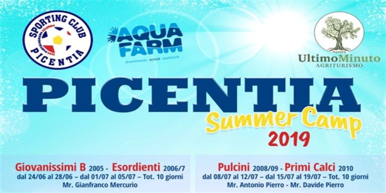 Pontecagnano Faiano: arriva il Picentia Summer Camp 2019