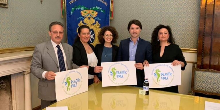 Dante Santoro presenta la fase due del progetto “Plastic Free”