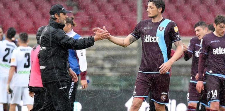 Salernitana-Cosenza, le mosse di Gregucci: ritornano Djuric e Rosina dal 1′