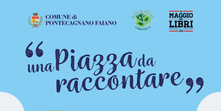 “Una piazza da raccontare”, l’evento a Pontecagnano per il Maggio dei Libri