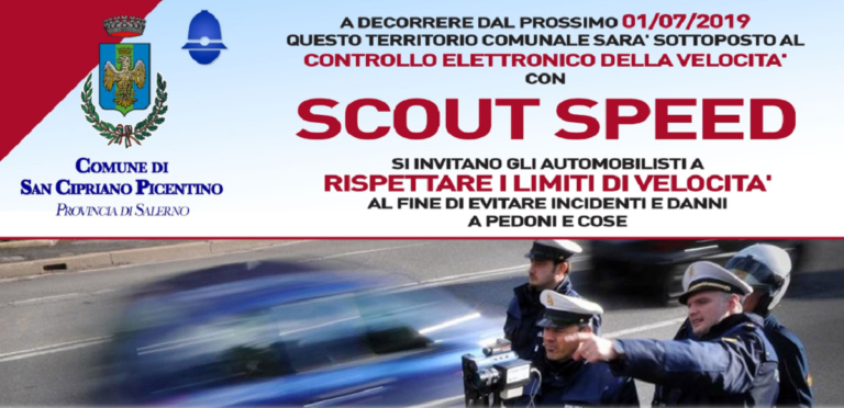 San Cipriano Picentino, arriva lo Scout Speed: l’autovelox “invisibile”