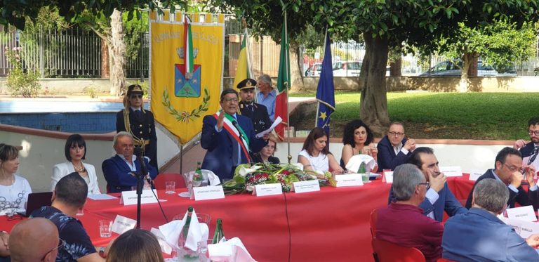 Bellizzi, primo consiglio comunale a piazza Municipio e serata di ringraziamento