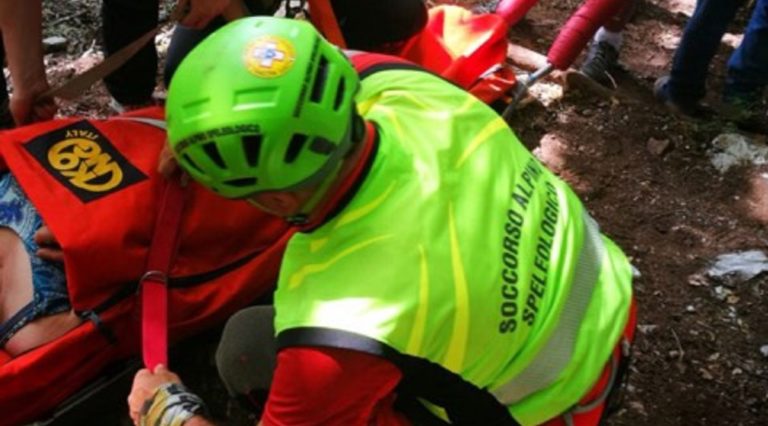 Il Soccorso Alpino salva turista tedesco sul Monte Faito