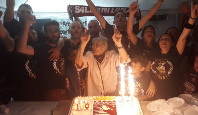 Centenario della Salernitana, grande festa anche a Molina di Vietri