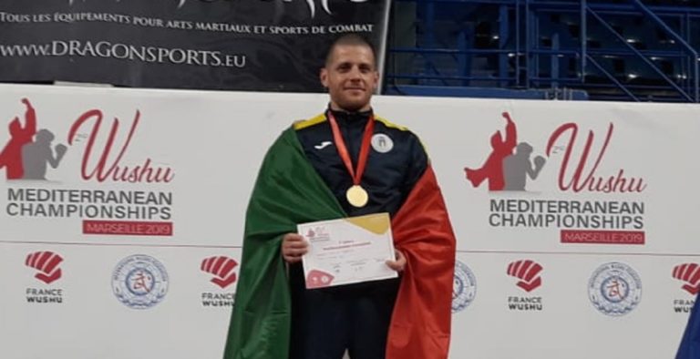 Domenico Stabile vince il 2nd Mediterranean Wushu Championships di Sanda
