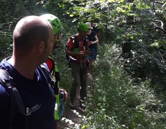 Valle delle Ferriere: donna accusa malore. Salvata dal CNSAS