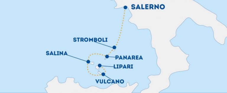 Da Salerno alle Isole Eolie in sole 4 ore: la novità dell’estate