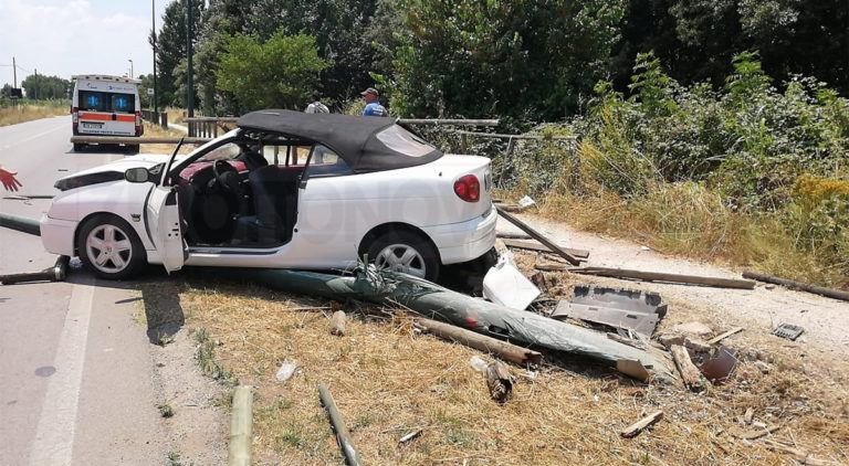 Incidente sul litorale di Eboli: due feriti trasportati in ospedale