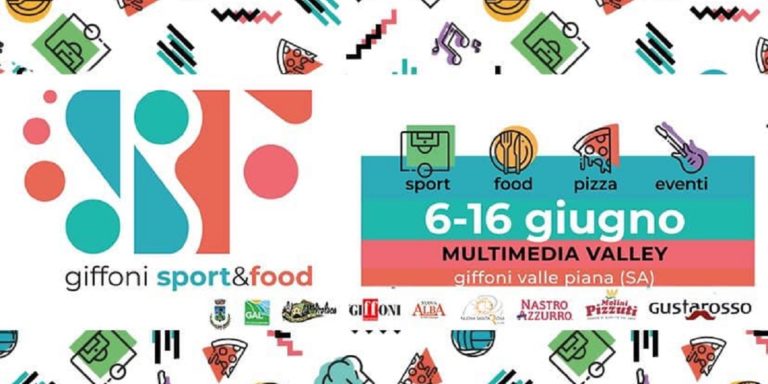 Comincia oggi la terza edizione Giffoni Sport and Food: dal 6 al 16 giugno
